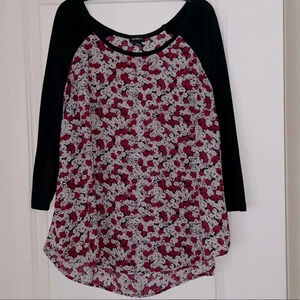 TORRID floral blouse